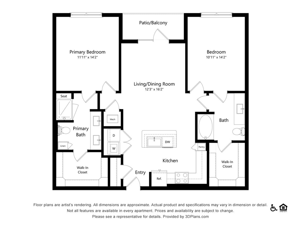Floor plan layout diagram for B1