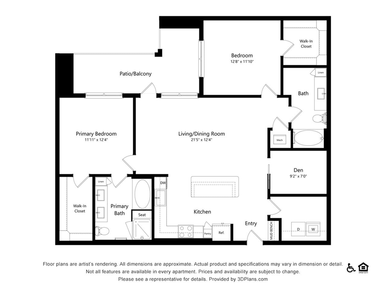 Floor plan layout diagram for B4