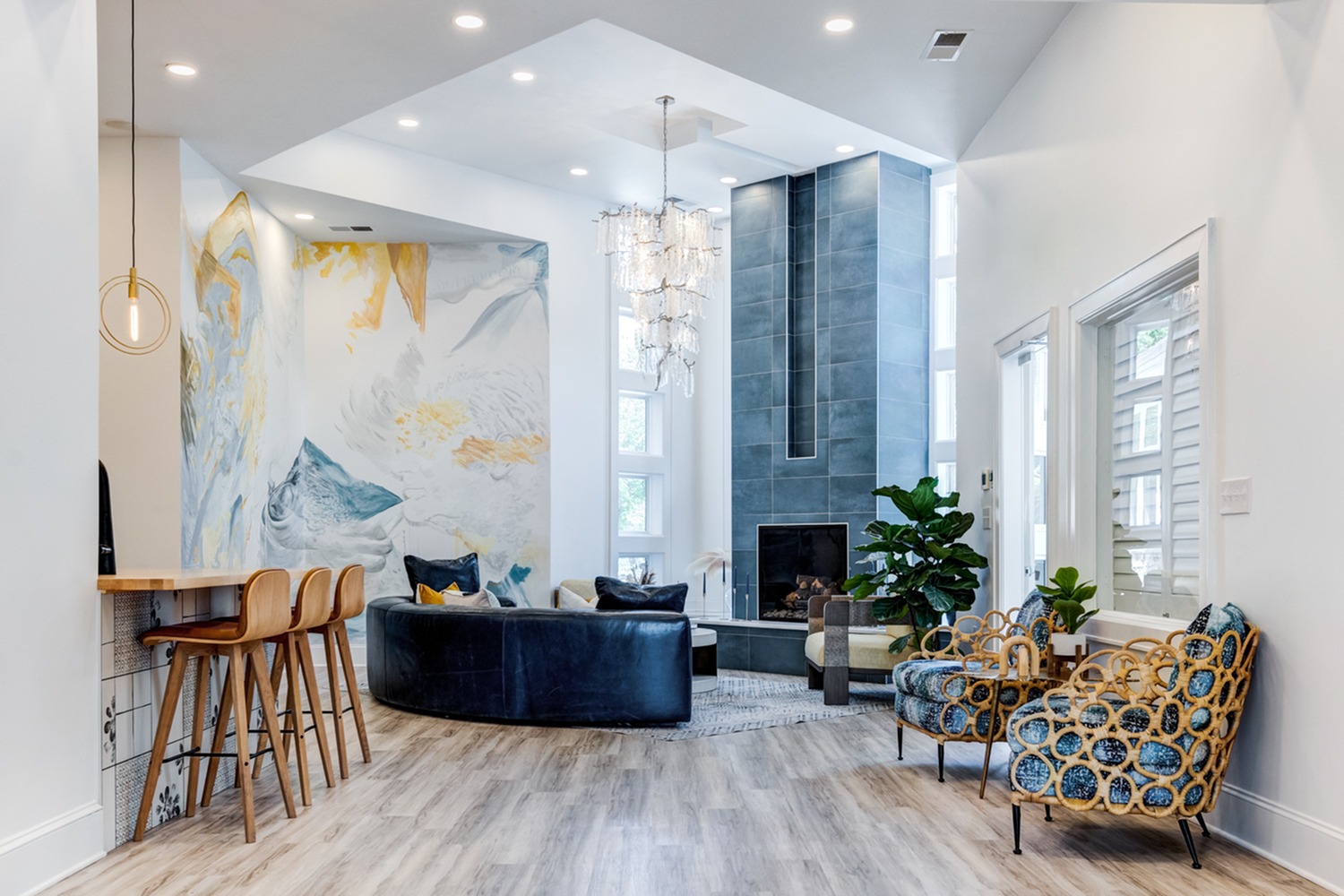 Resident clubhouse with sitting lounge