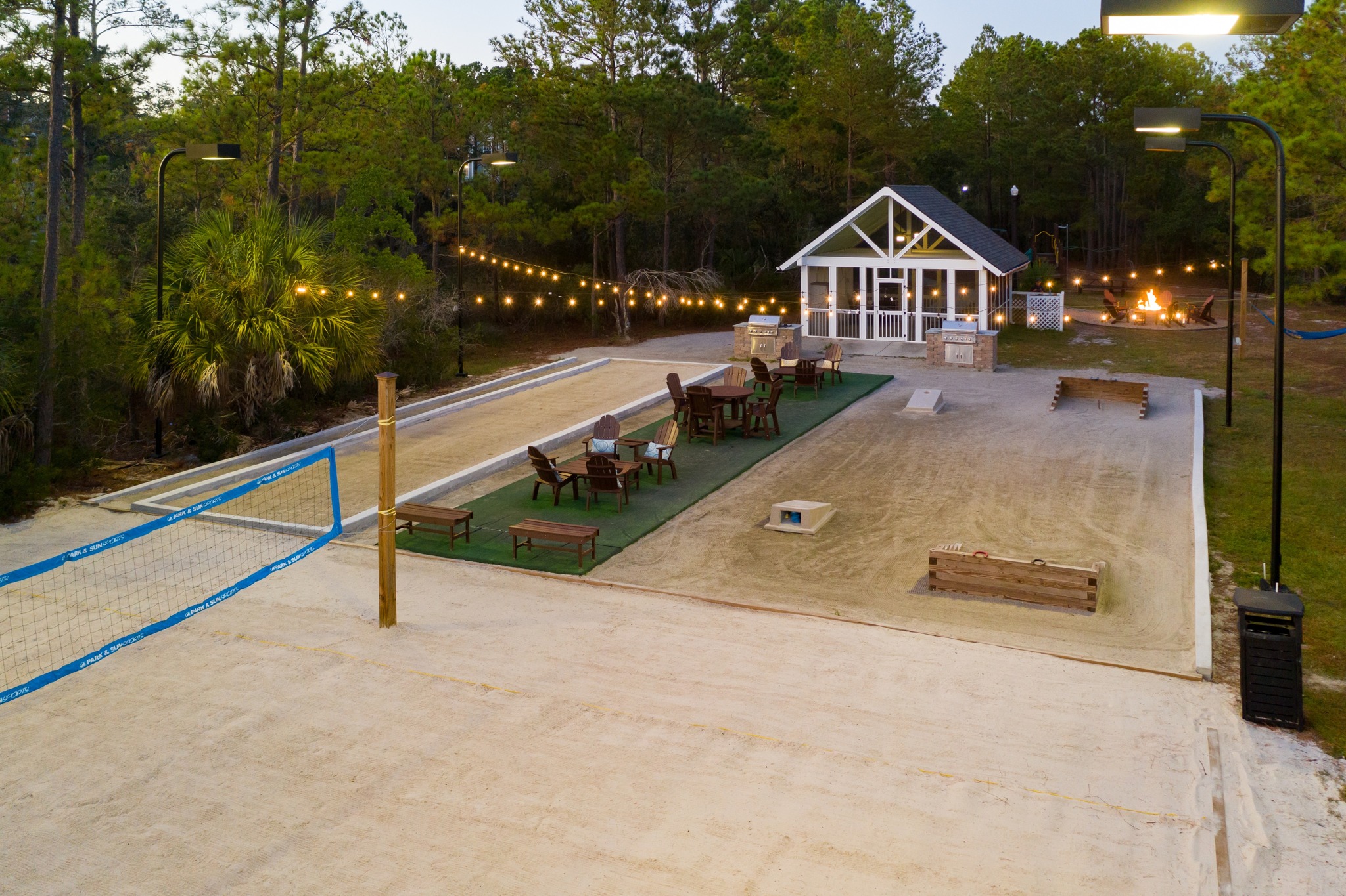 outdoor game area