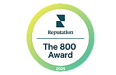 2025 Reputation 800 Award Logo