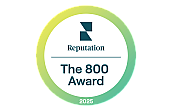 2025 Reputation 800 Award Logo