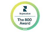 2025 Reputation 800 Award Logo