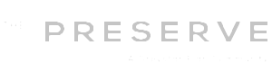 Elegant logo for The Preserve, a Greystar Elan Community, featuring a sleek and modern design.
