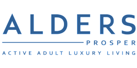 Alders Prosper logo representing active adult luxury living, emphasizing elegance and modern lifestyle.