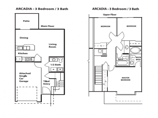 3 Bedroom Town Home