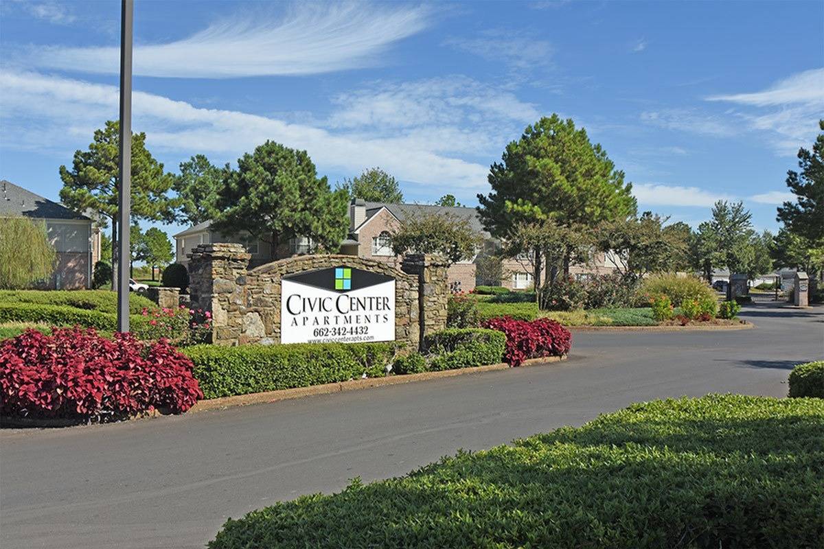 Civic Center Apartments in Southaven, Mississipi. Southaven Apartments