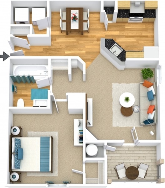 1 3 Bed Apartments Check Availability Kilburn Crossing