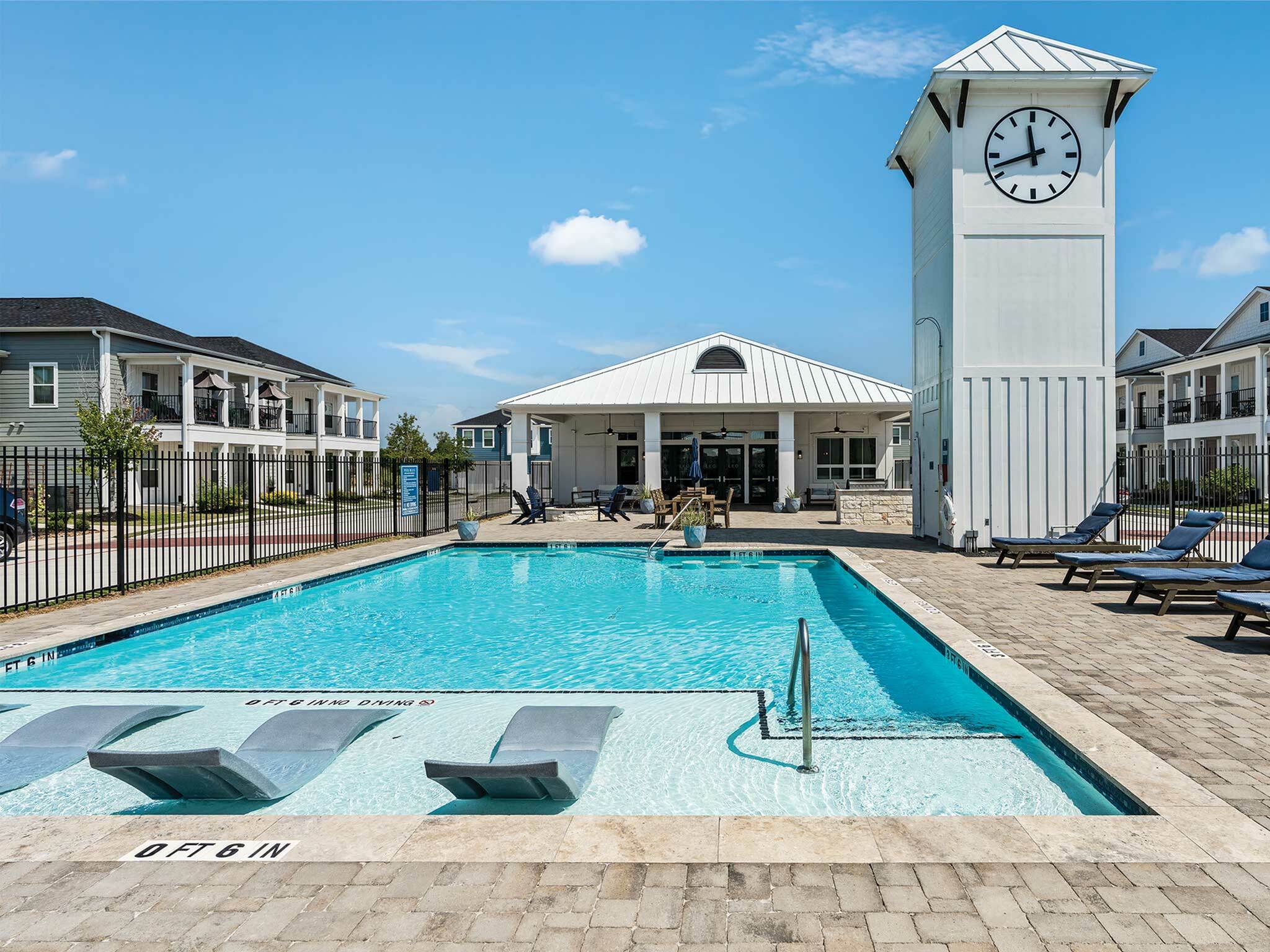 Detached homes with resort amenities in West Fork Conroe TX