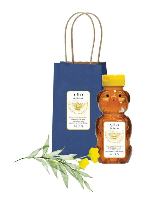 Honey Jar with Label