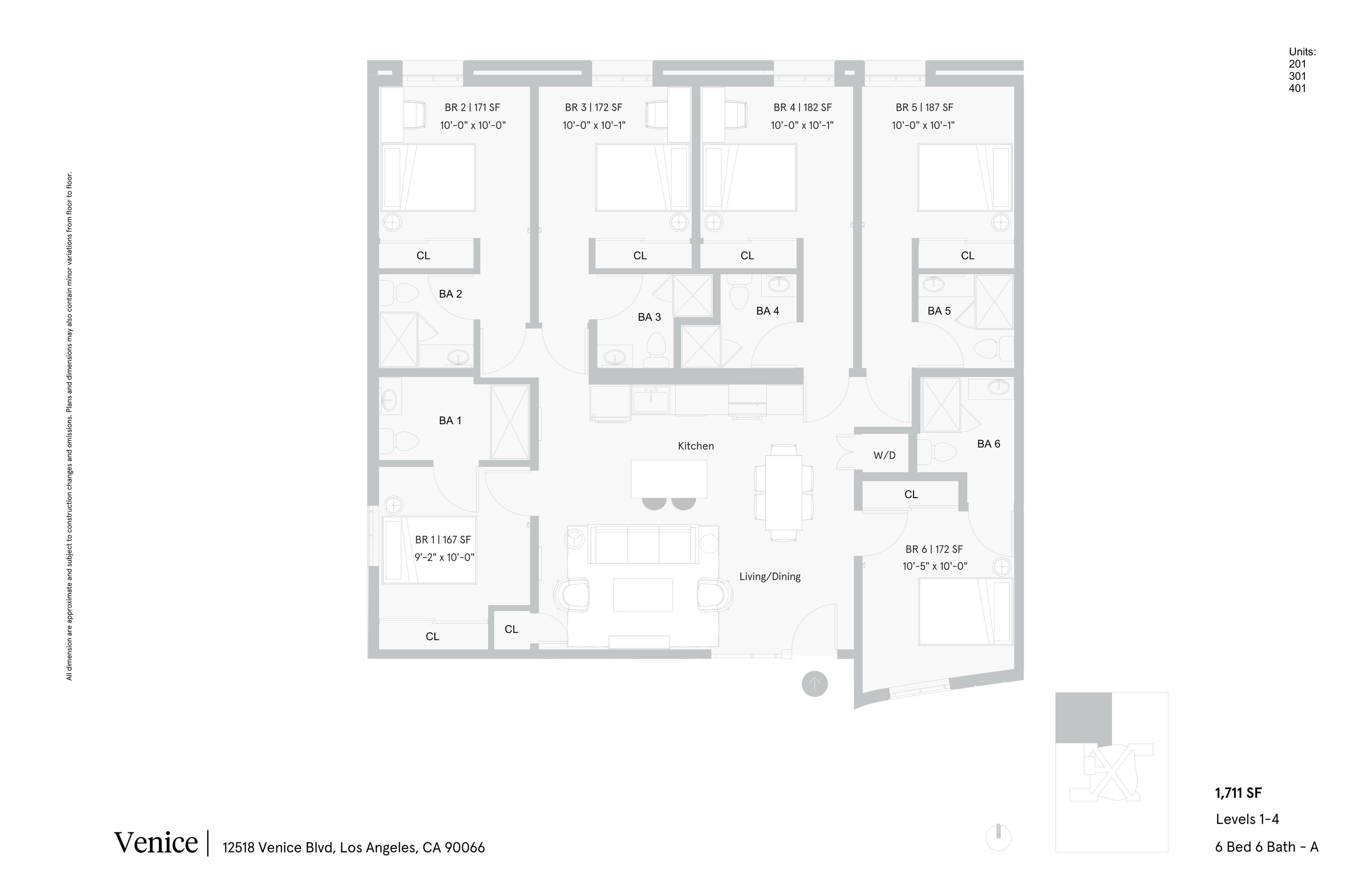 Private Bedroom in Shared 6 Bed 6 Bath - A_floor_plan