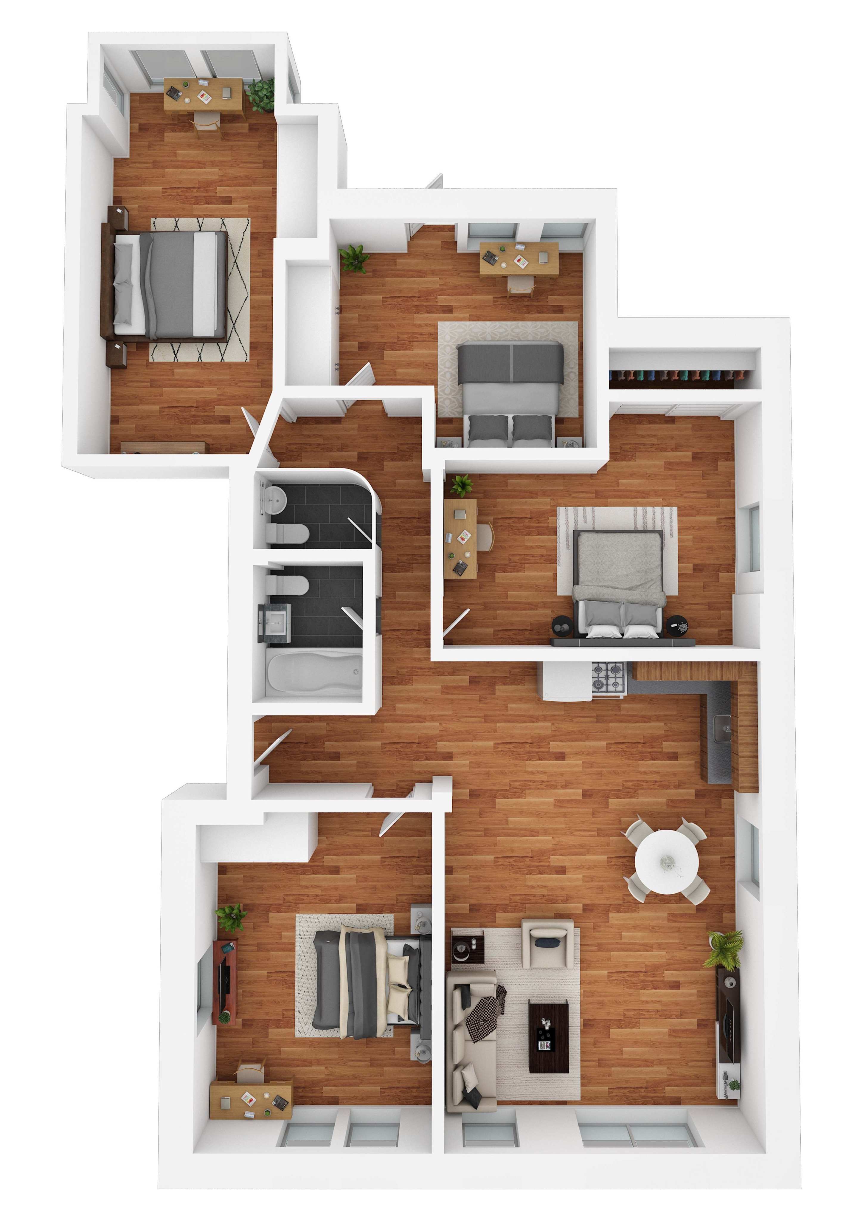 4 BR H