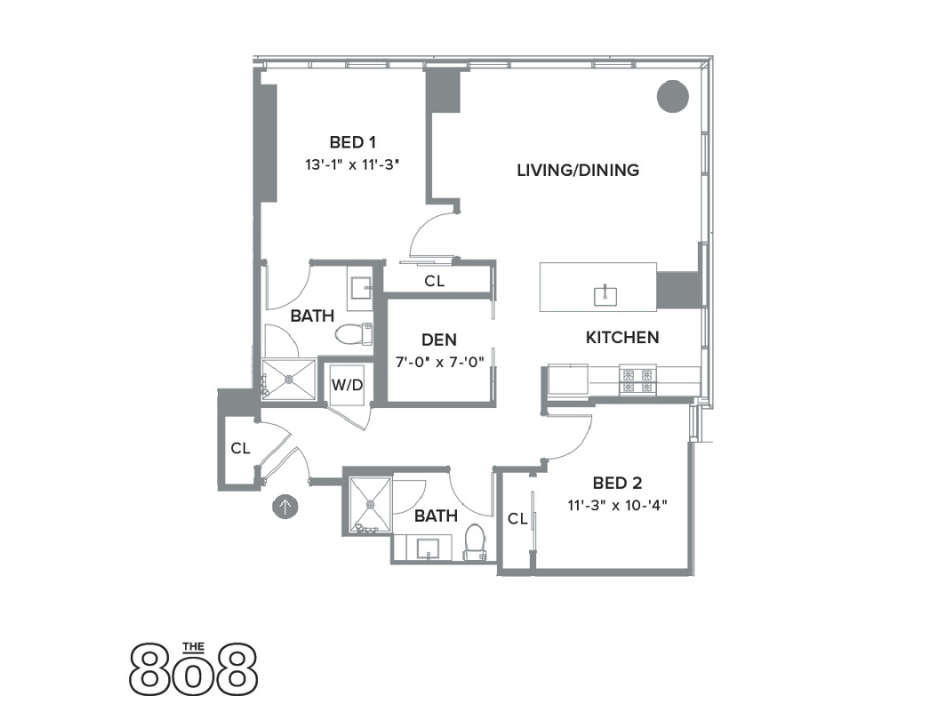 2 Bed 2 Bath-Den_floor_plan