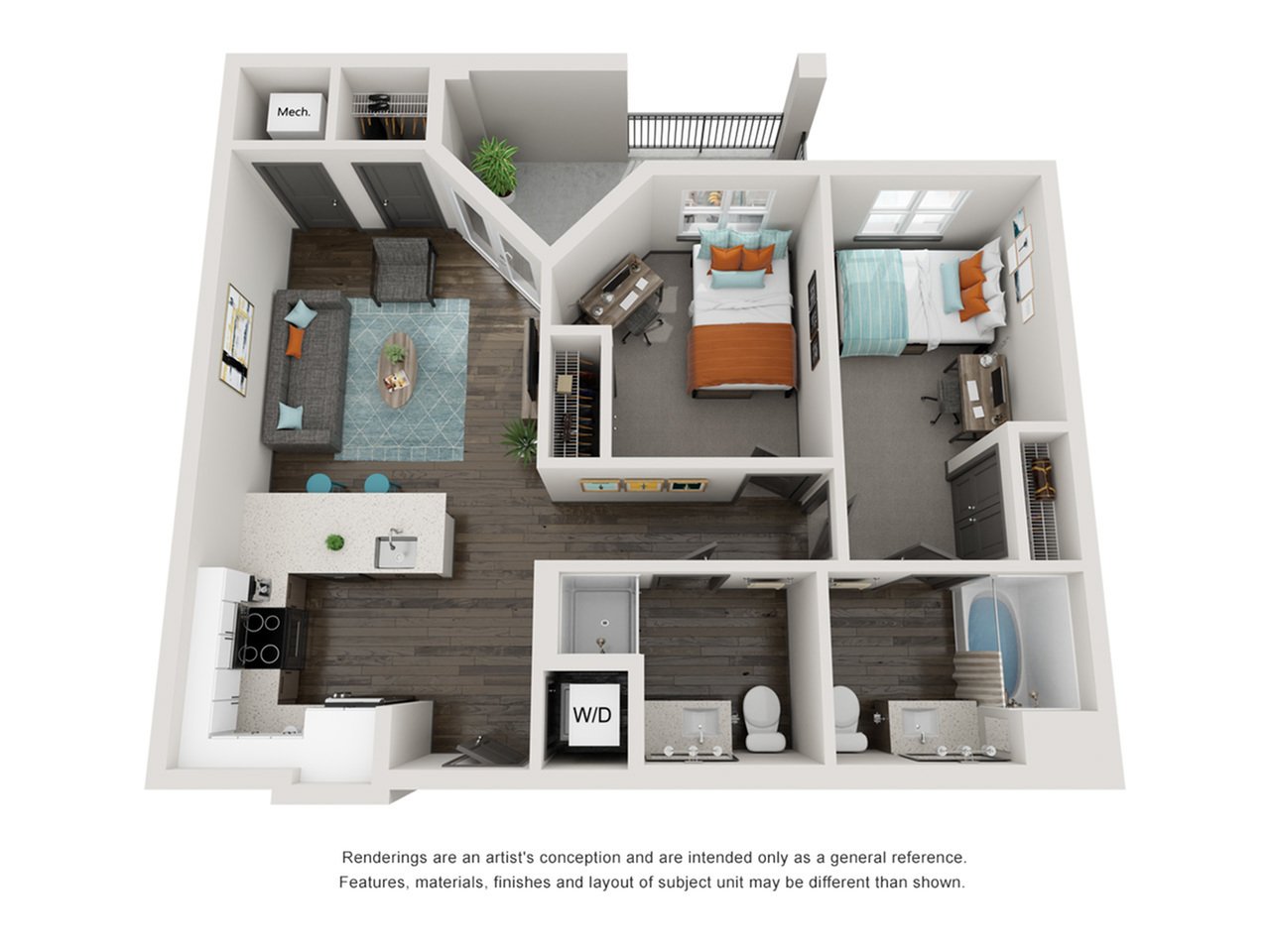 2x2 F_floor_plan