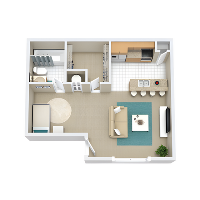 Studio A1R_floor_plan