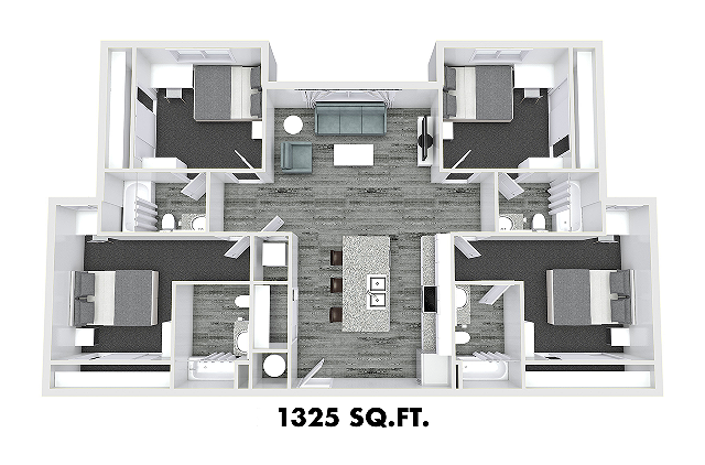 4Bed / 4Bath A
