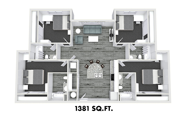 4Bed / 4Bath B