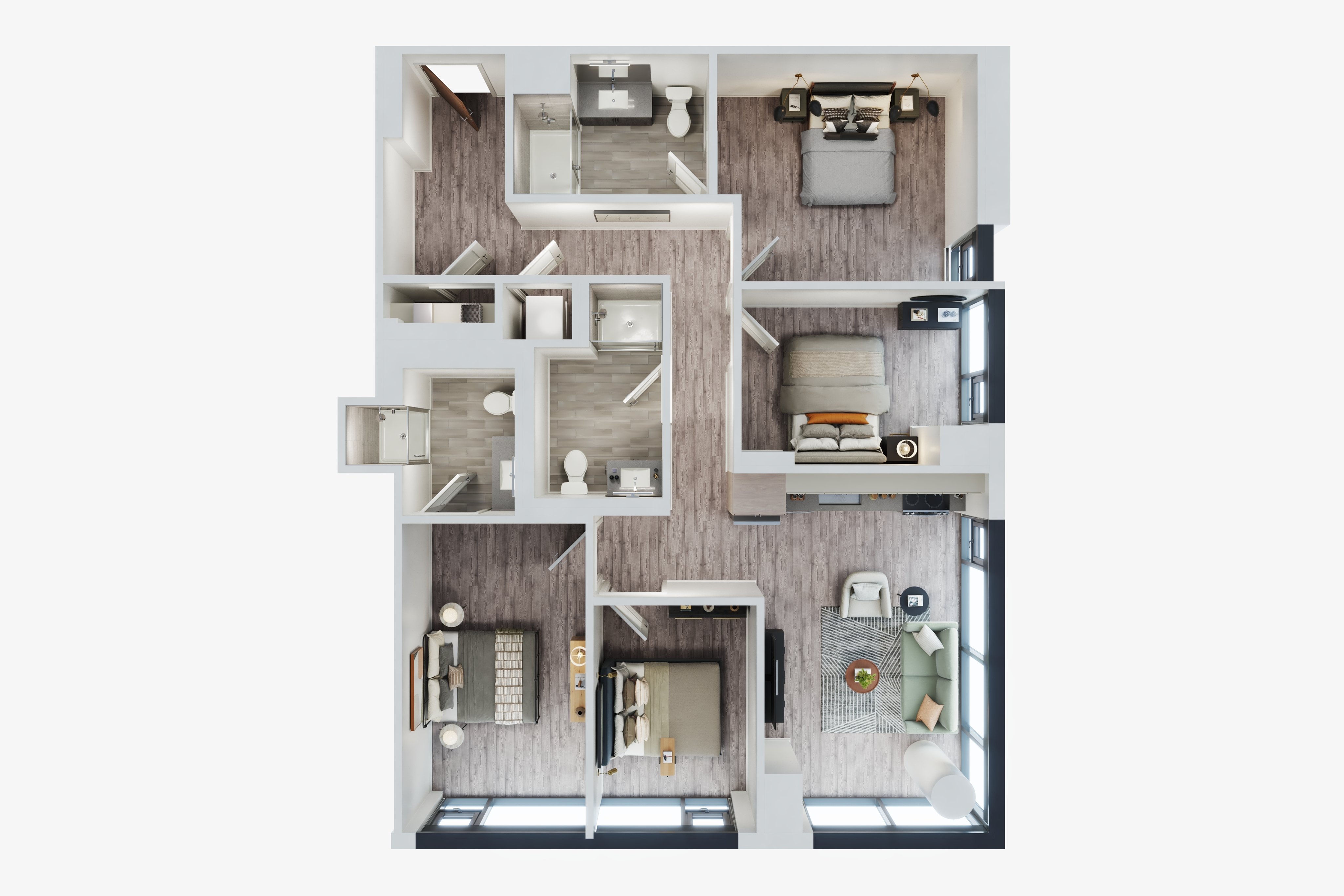 Private Bedroom in Shared 4 Bed 3 Bath