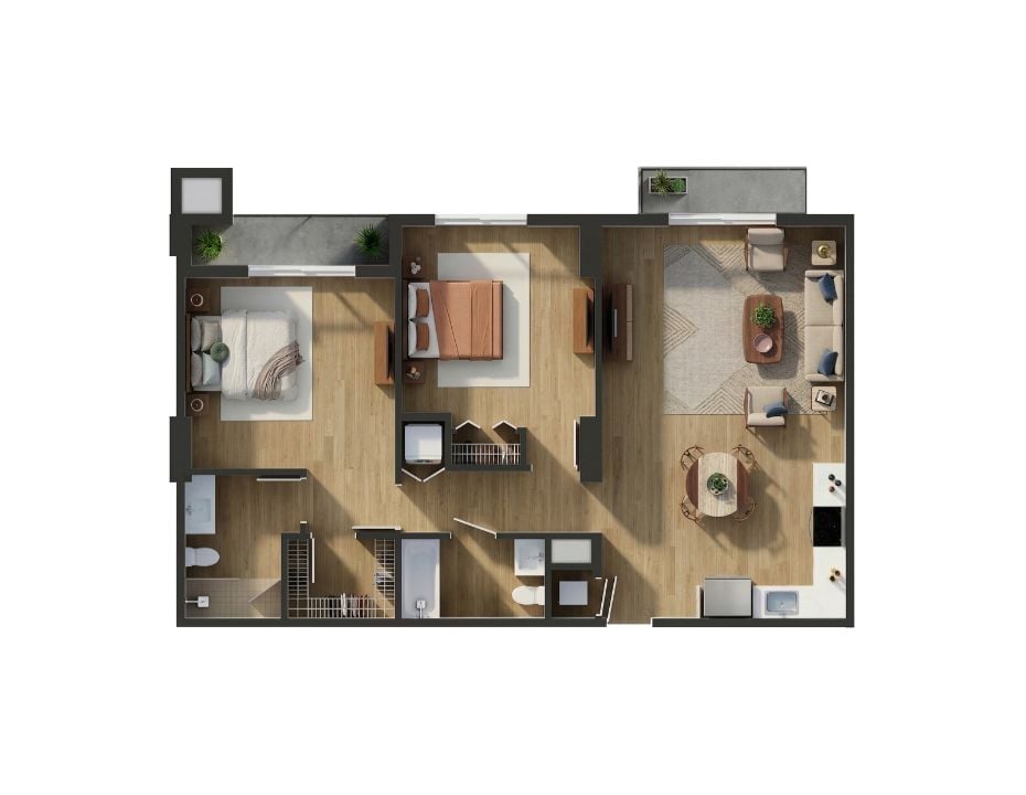 B4 floor plan