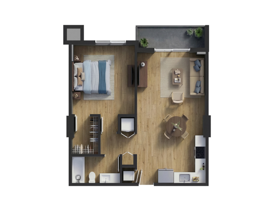 A4 floor plan