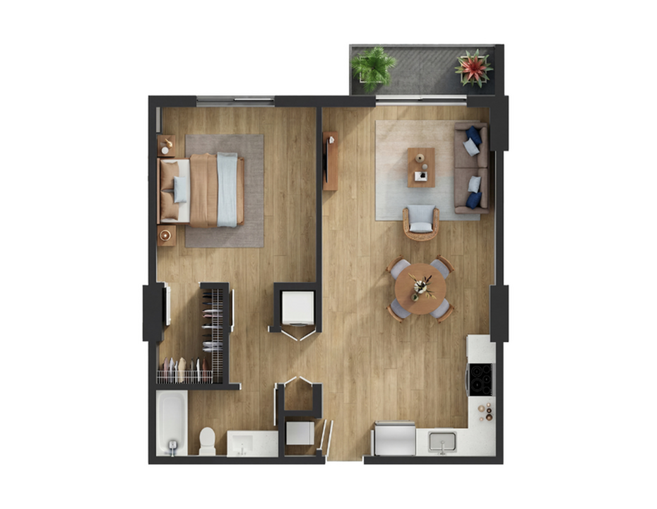 A6 floor plan