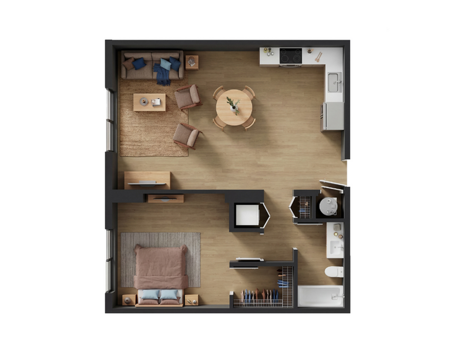 A8 floor plan