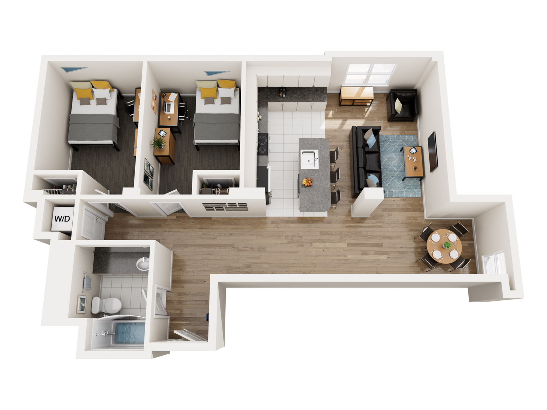 2x1 Standard_floor_plan