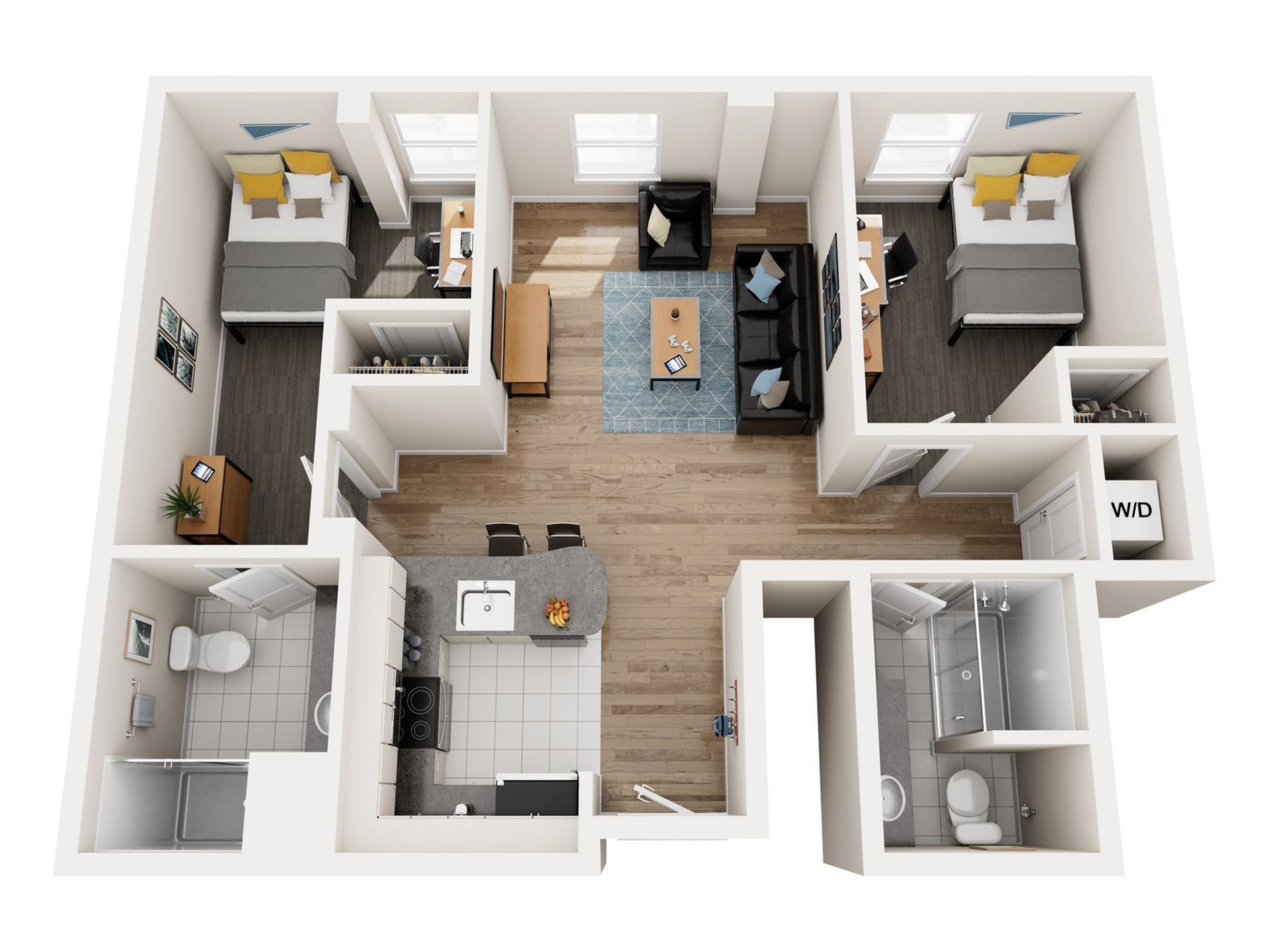 2x2 Standard (small)_floor_plan
