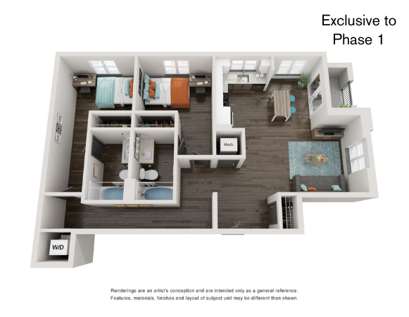 2x2 D_floor_plan