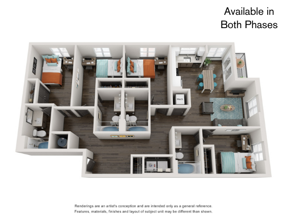 4x4 C_floor_plan