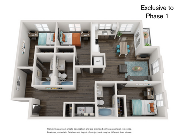 3x3 C_floor_plan