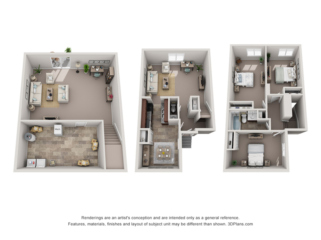 Mohave 3 Bed Apartment The Valley