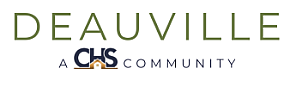 Elegant Deauville logo representing a welcoming CHS community.