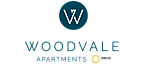 Elegant Woodvale Apartments logo featuring a modern 'W' design, conveying a sense of luxury and style.