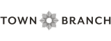 Elegant Town Branch logo featuring a sleek, modern design with a geometric starburst pattern.