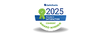 Award-winning 2025 Resident Satisfaction badge highlighting exceptional company standards.