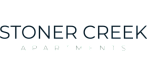 Contemporary logo of Stoner Creek Apartments showcasing elegance and modern living.