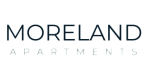 Elegant Moreland Apartments logo featuring modern typography and sleek design.