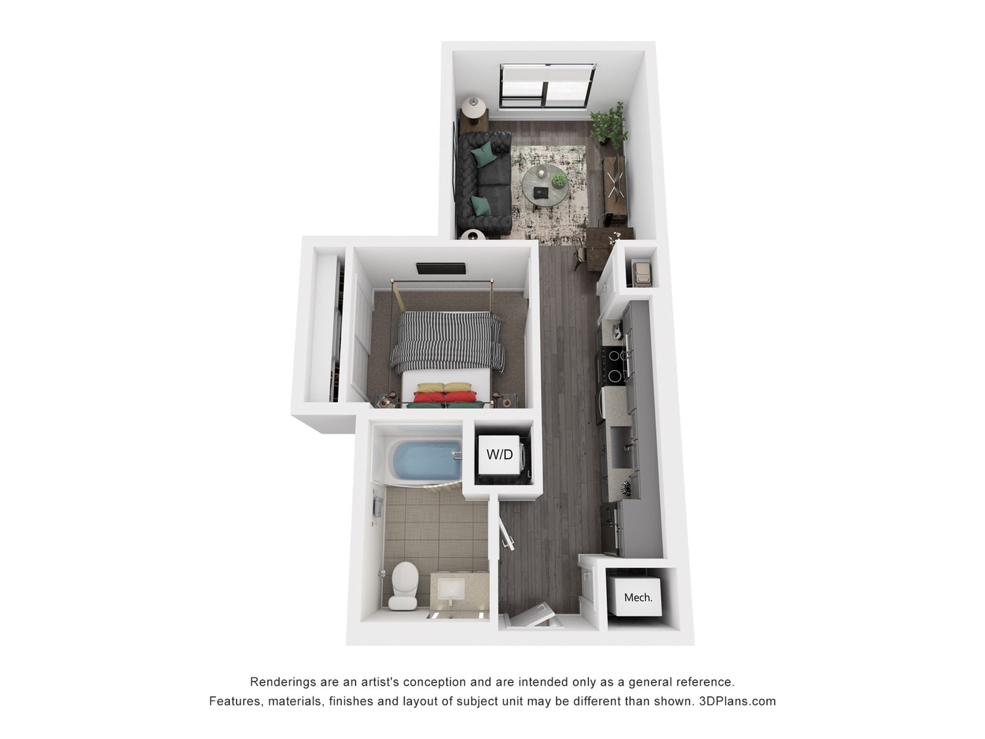 Floor plan layout diagram for S1