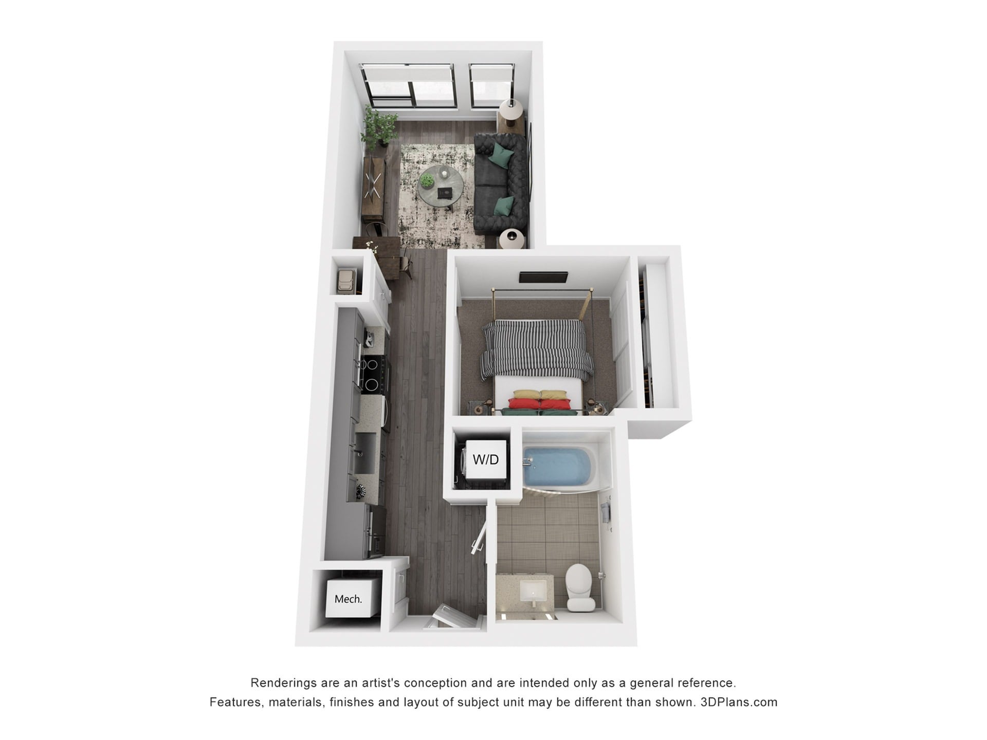 Floor plan layout diagram for S2