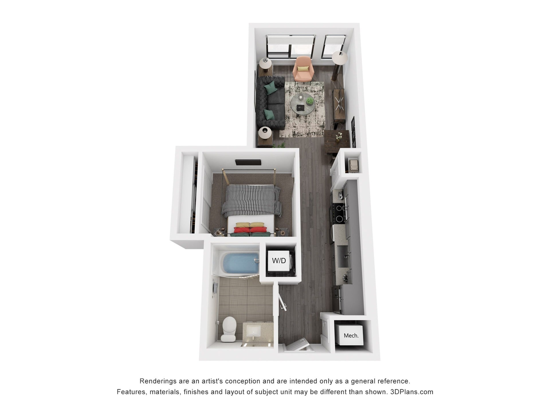Floor plan layout diagram for S5