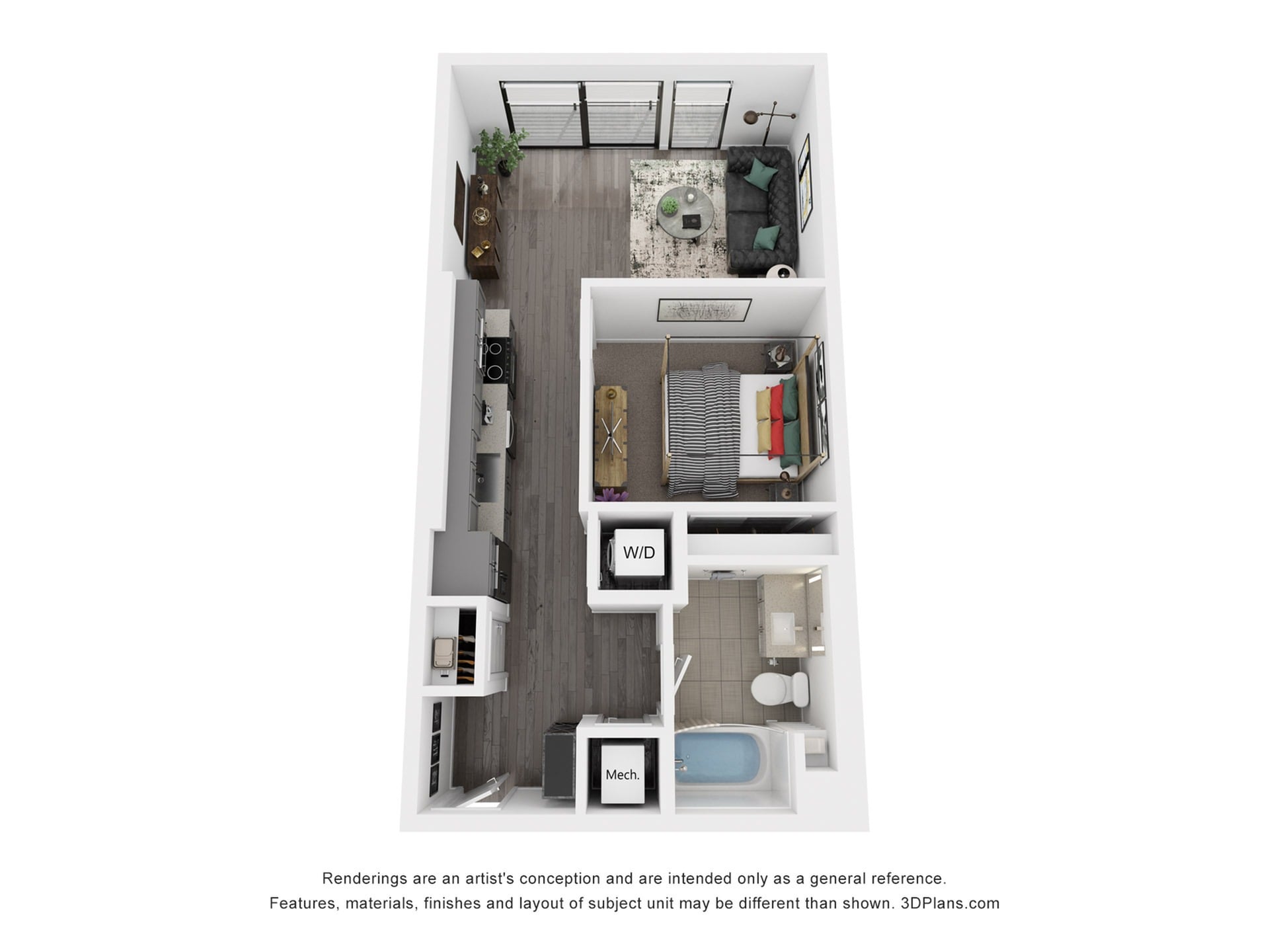 Floor plan layout diagram for S6