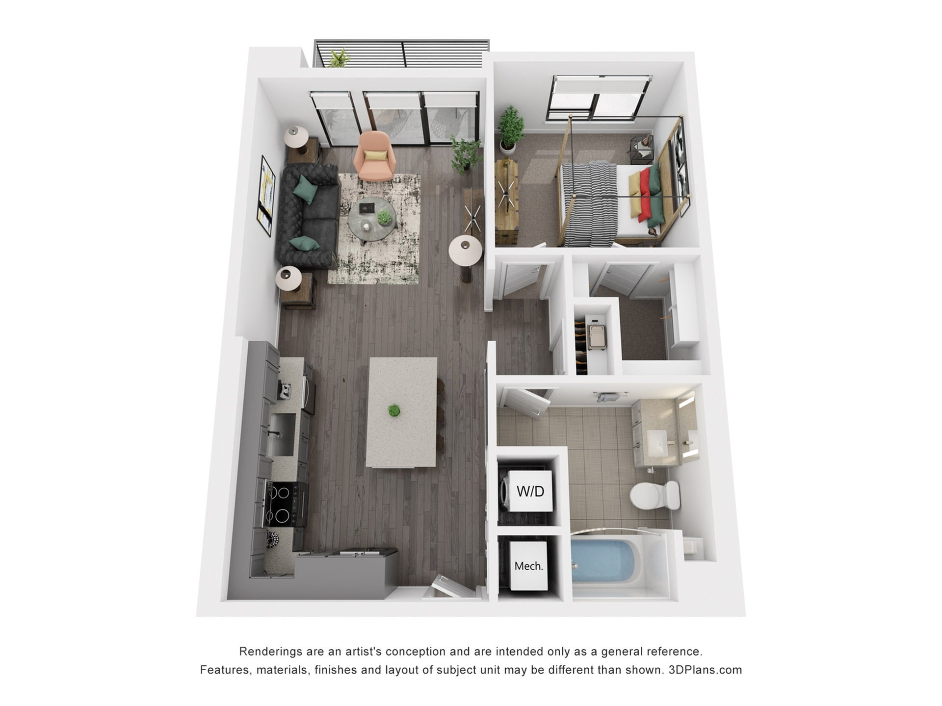 Floor plan layout diagram for A10