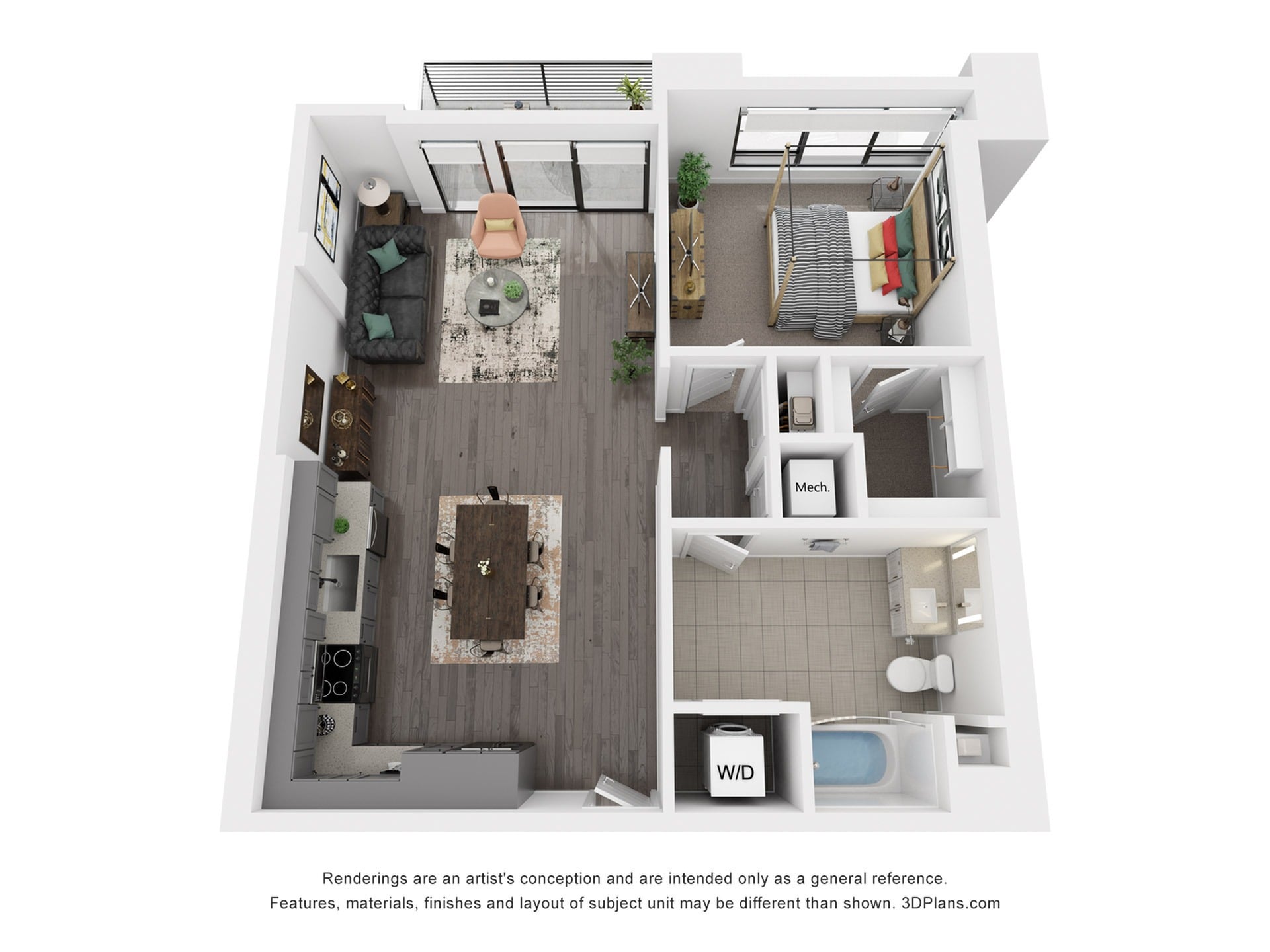 Floor plan layout diagram for A13