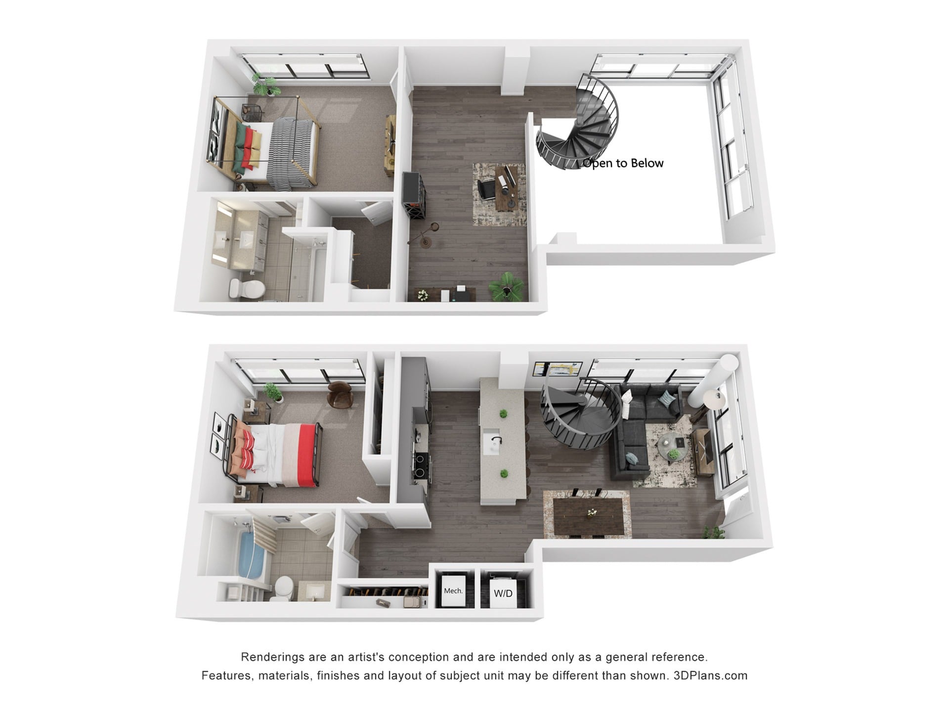 Floor plan layout diagram for B15L