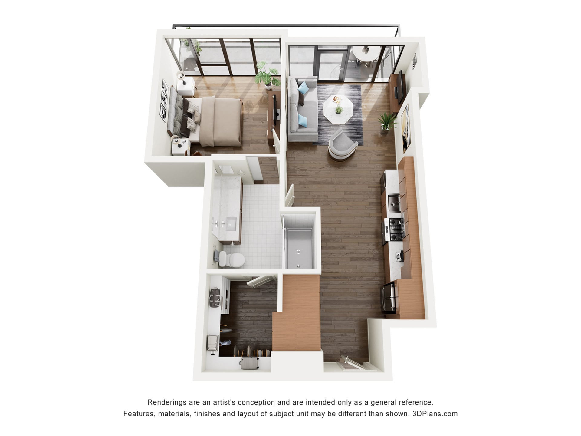 Floor plan layout diagram for A2