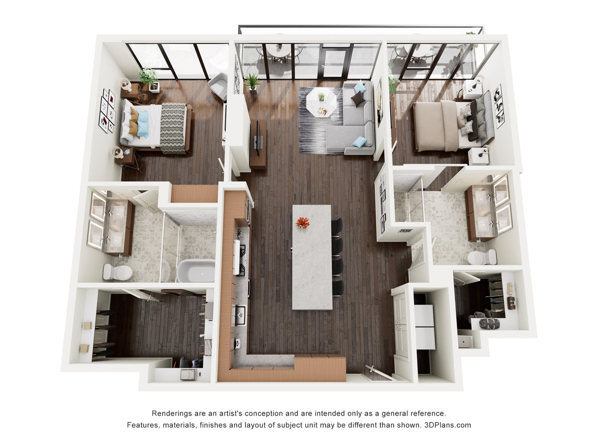 Floor plan layout diagram for B1PH