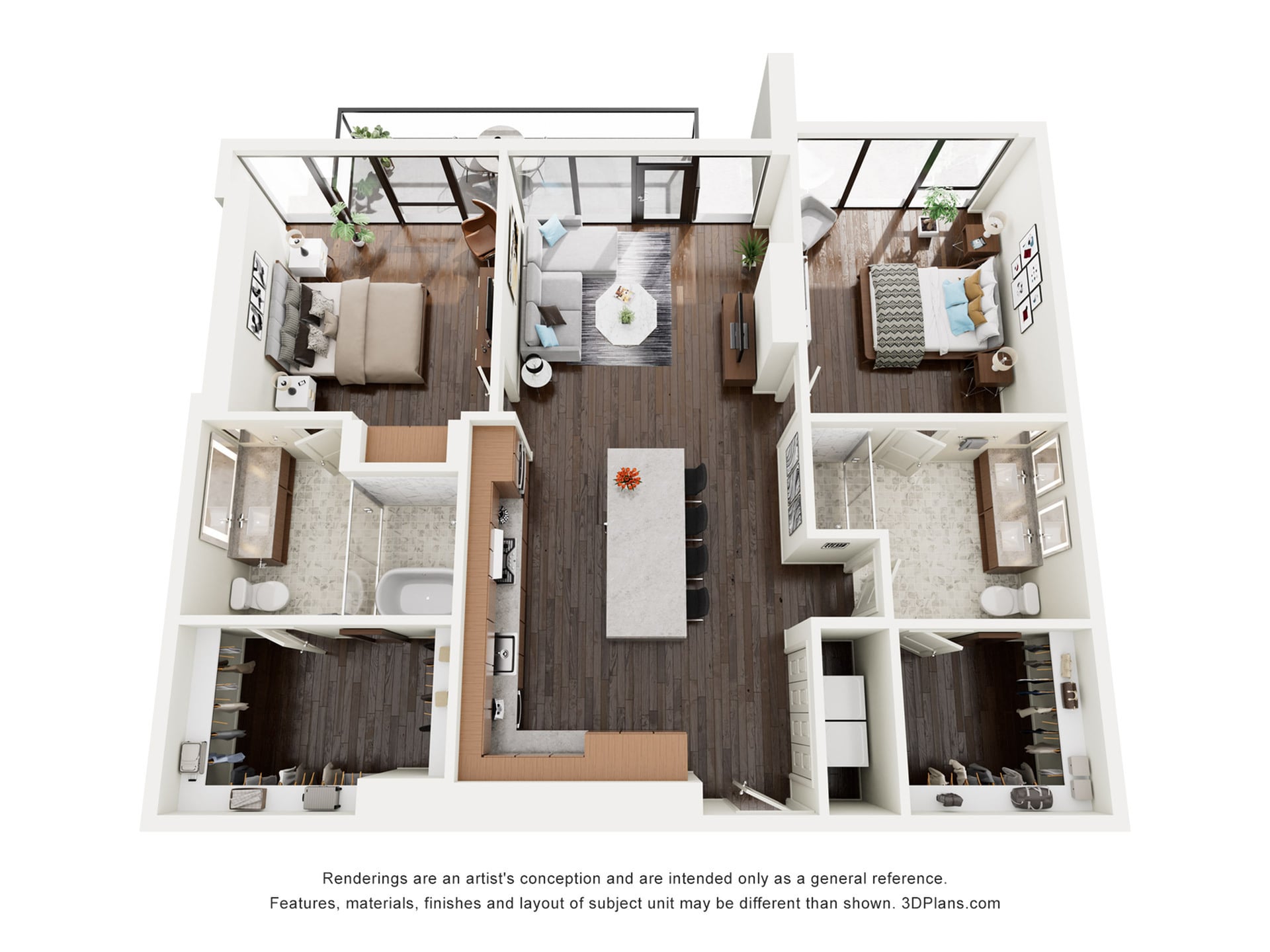 Floor plan layout diagram for B2PH