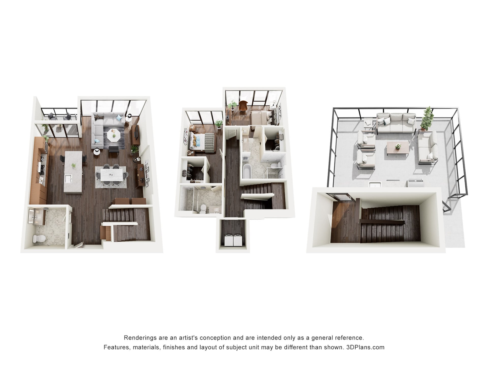 Floor plan layout diagram for B5TH