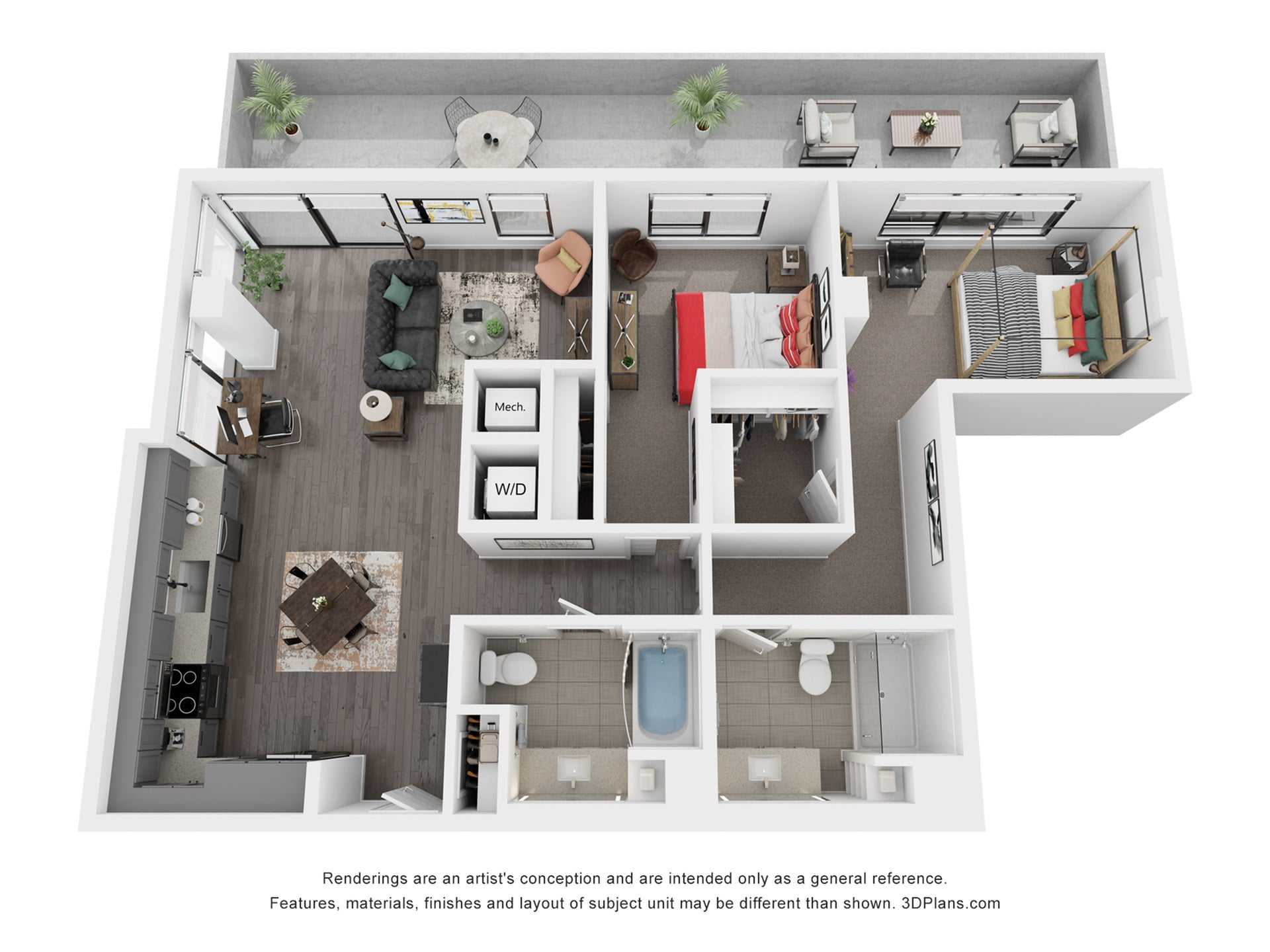 Floor plan layout diagram for B8